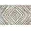 One-of-a-Kind Hand-Knotted 1960s 5'4" x 8'6" Wool Area Rug in Green/Brown/Gray