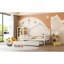 Lit double en bois avec lit gigogne simple-1805602956