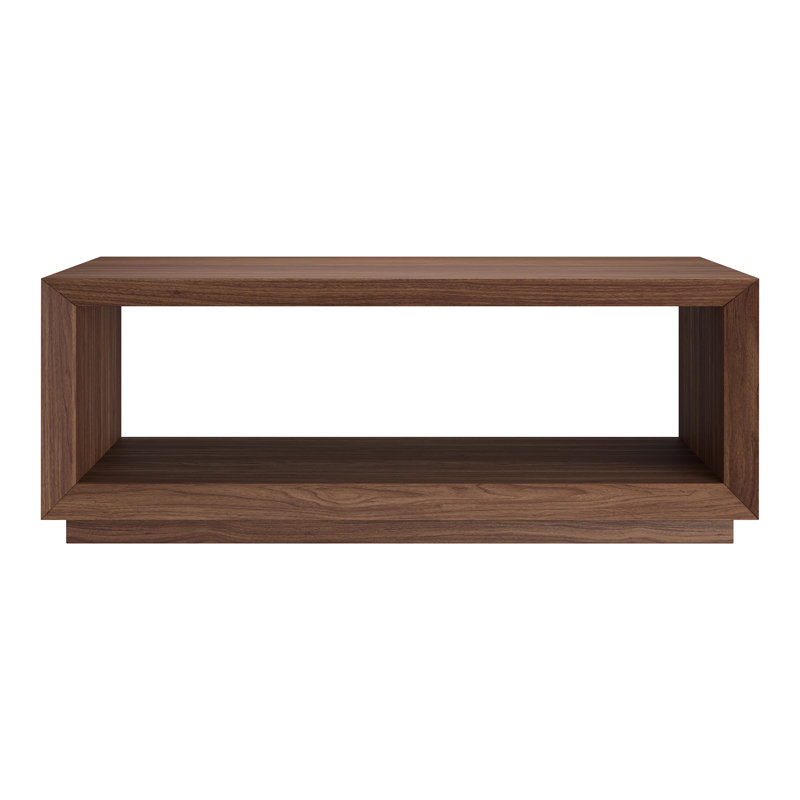 Evie Coffee Table, Satin Walnut
