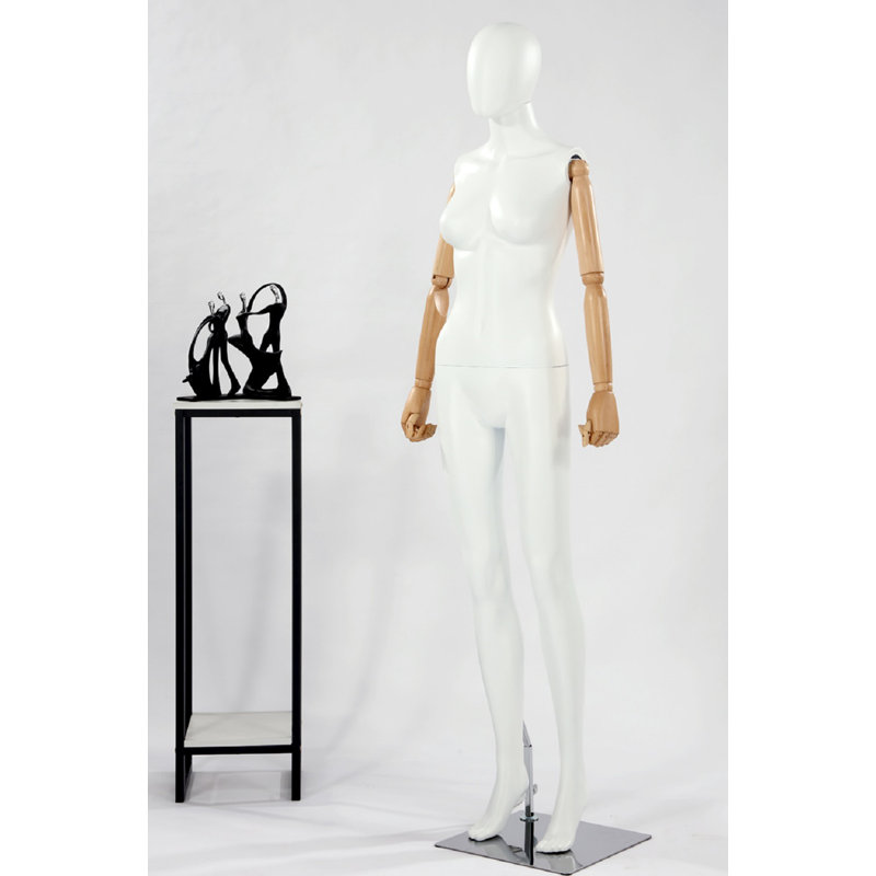 Andarius People Figurines & Sculptures, Beige/White
