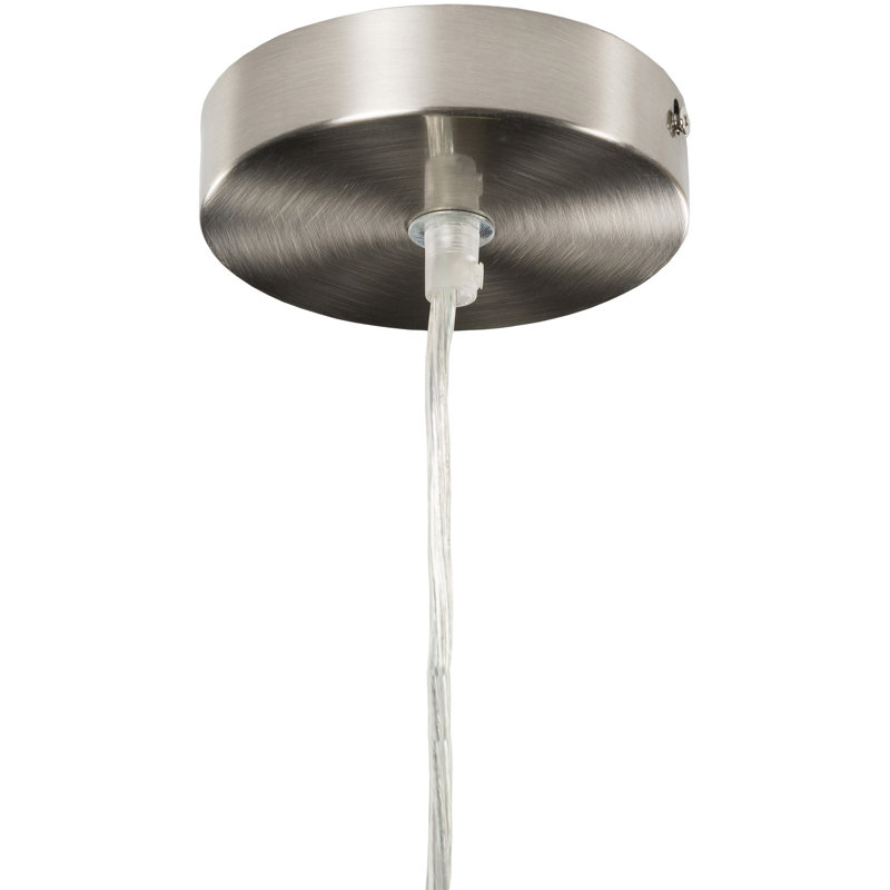 Asmunn 1 - Light Single Pendant, Light Gray
