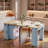 59" Expandable Kitchen Island With Pull-Out Dining Table And Storage Rack-11477707