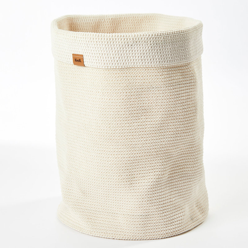 Fabric Laundry Hamper, Beige