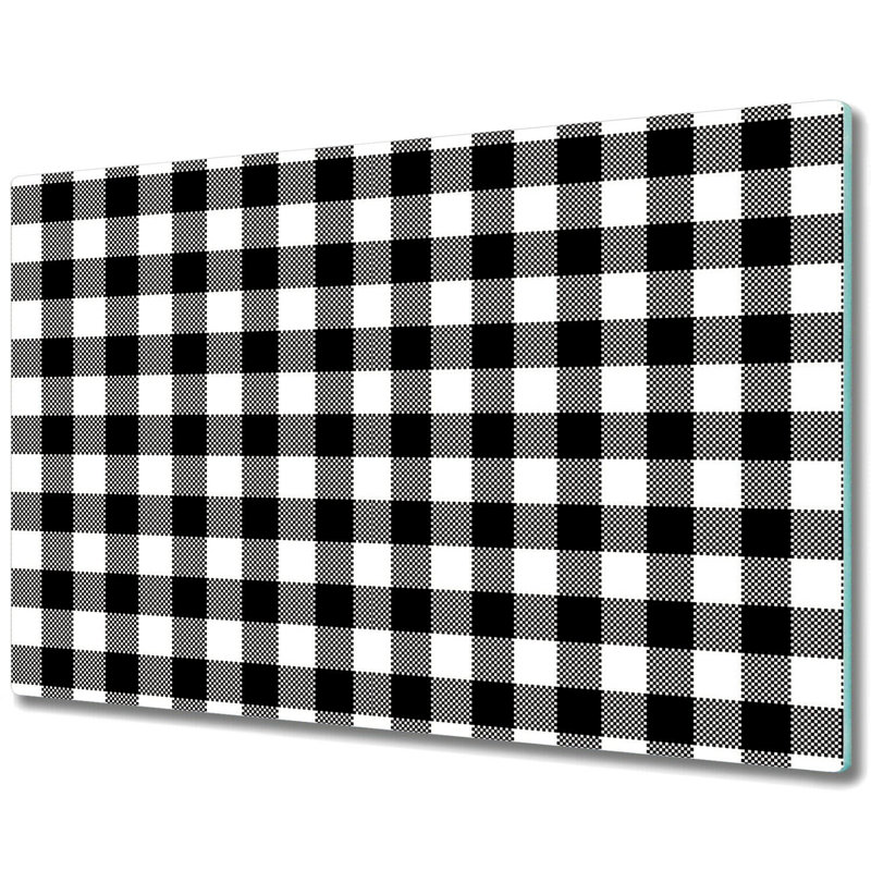 Ratliff Cheque Beautiful Pattern Chopping Board, 60cm L x 52cm W