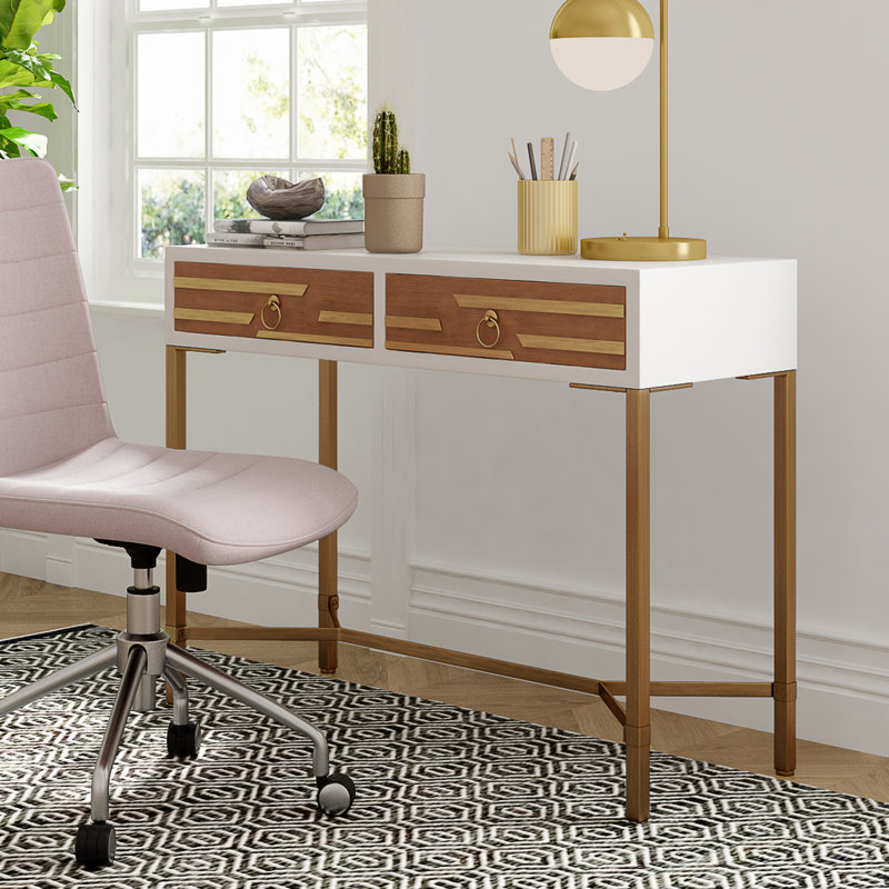 Jupiter Midecentury Console Table with 2-Drawers
