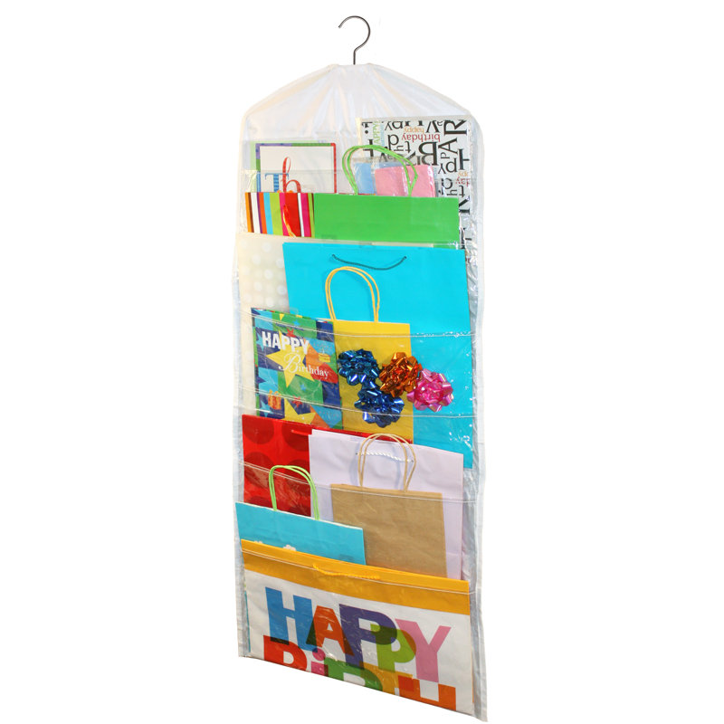 Rangement suspendu pour sac cadeau