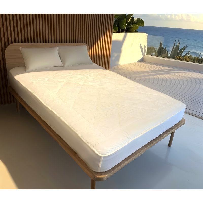 Protège-matelas en laine 0,4 po Tonquin, Grand lit