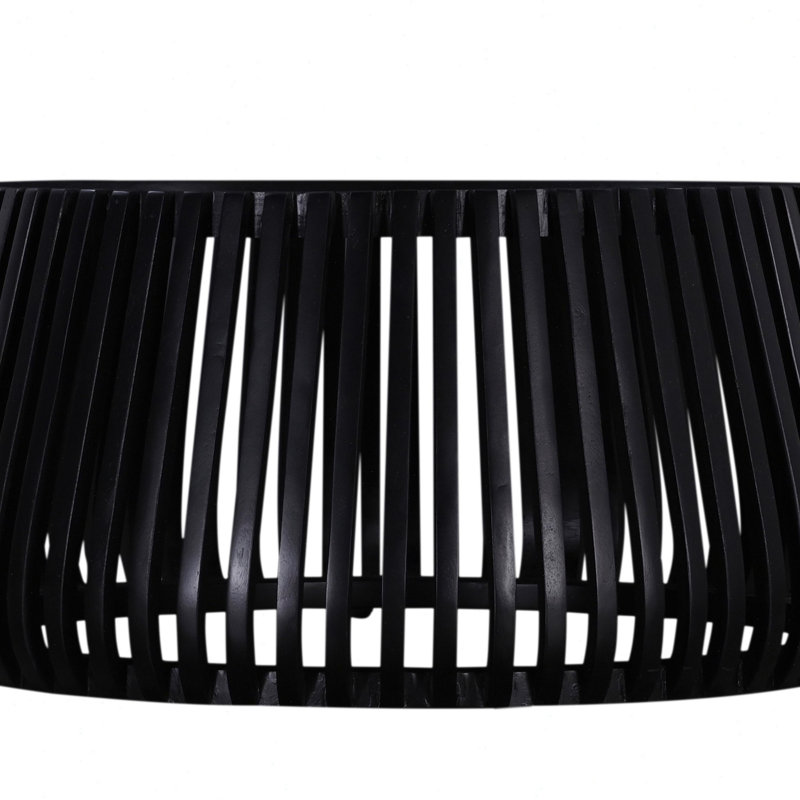 Table basse moderne en bois Glam Modern, table de salon