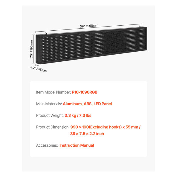 Product Dimensions