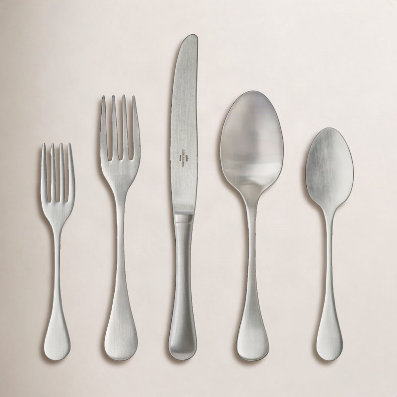 Costa Nova Antigo Stainless Steel Flatware Set