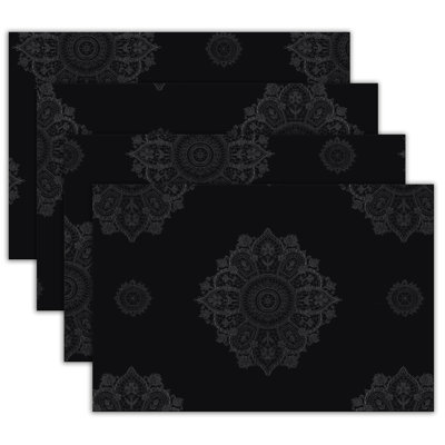 Ensemble de napperons 4 pièces Lace Medallion
