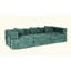 Canapé à compression, canapé-lit convertible au sol avec structure de forme fixe, canapé modulaire désossé, aucun assemblage requis, tissu chenille, pour la chambre du salon-1053275900