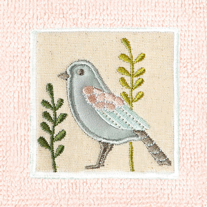Turkish Cotton Fingertip Towel, Blush