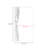 Rectangle Solid Wood Full Length Mirror-731884824