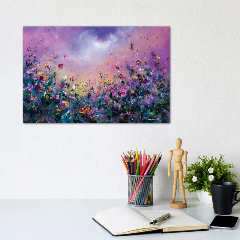 « arc-en-ciel » par jaanika talts-impression sur image, Toile tendue, H 8 po x l 12 po x P 0,75 po