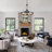 Tyleshia 6 - Light 23" in Dimmable Modern Industrial Sputnik Round Chandelier for Kitchen Island Living Room-902883165