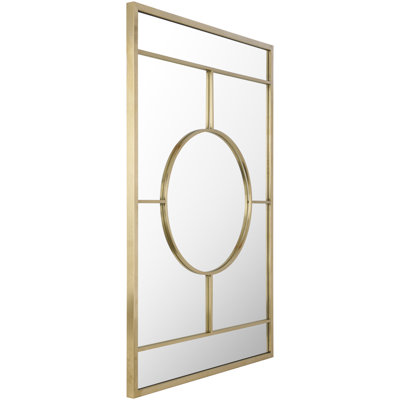 Metal Flat Wall Mirror