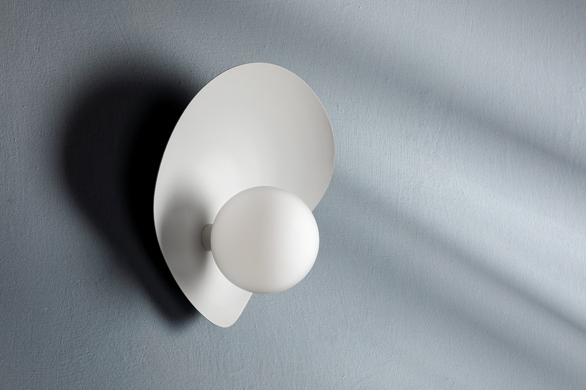 Single Light Flush Mount Sconce