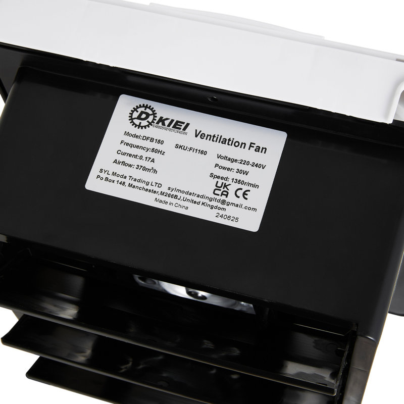 Quiet 220V Bathroom Extractor Fan