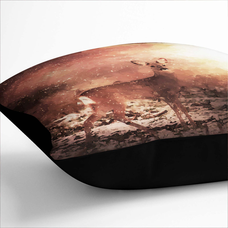Square Cushion, 40cm H x 40cm W x 15cm D, Black