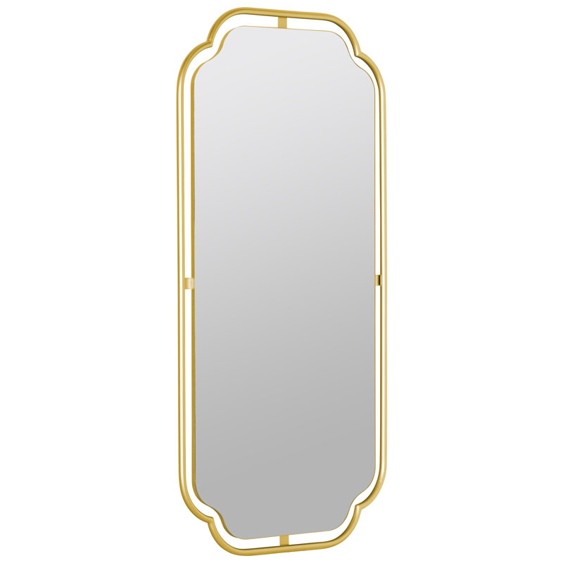 Sebastian Wall Mirorr, Gold, 48" x 24"