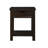 Wooden End Table With Hidden Compartment