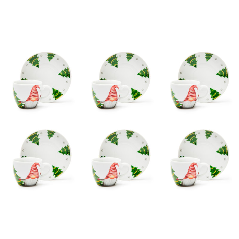 Gnomo Friends Porcelain Espresso Cup