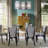Como Black & White Disc Urn