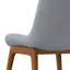 Chaise de salle à manger rembourrée en tissu de style moderne Mid-Century Loretta-707273737