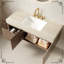 Wall Mounted With Stone Top-643919725
