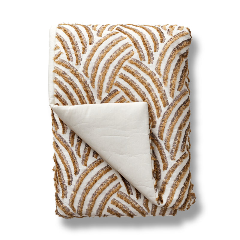 Trevi Embroidered Throw Blanket