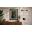 Doberman Portrait Modern - Framed Print-492191098-492191099