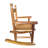 Children's Solid Oak Rocking Chair - Durable, Safe, And Suitable For Indoor Or Outdoor Use-66577470