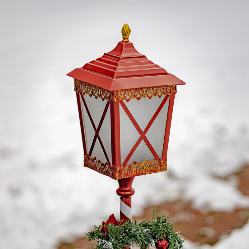 Lanterne solaire de Noël debout