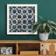 Toile encadrée de qualité supérieure Tile-Dye - prête à être accrochée-370277824-370277845
