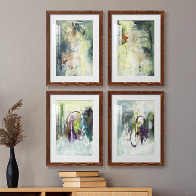 Nature's Elements I - ensemble de 4 reproductions de cadres photo