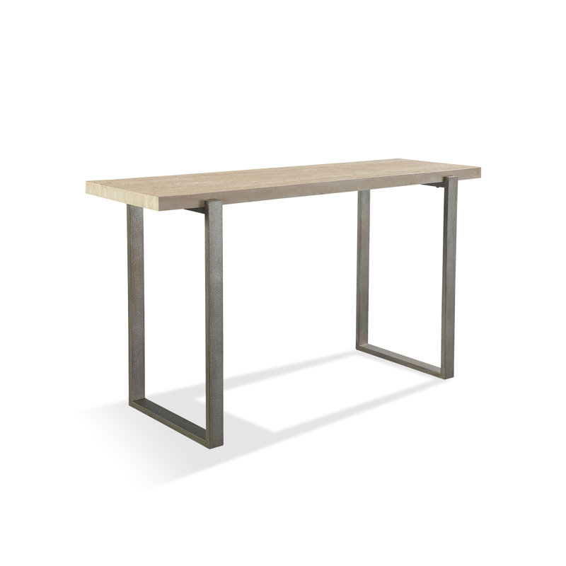 Clairmont 54'' Stone Top Console Table