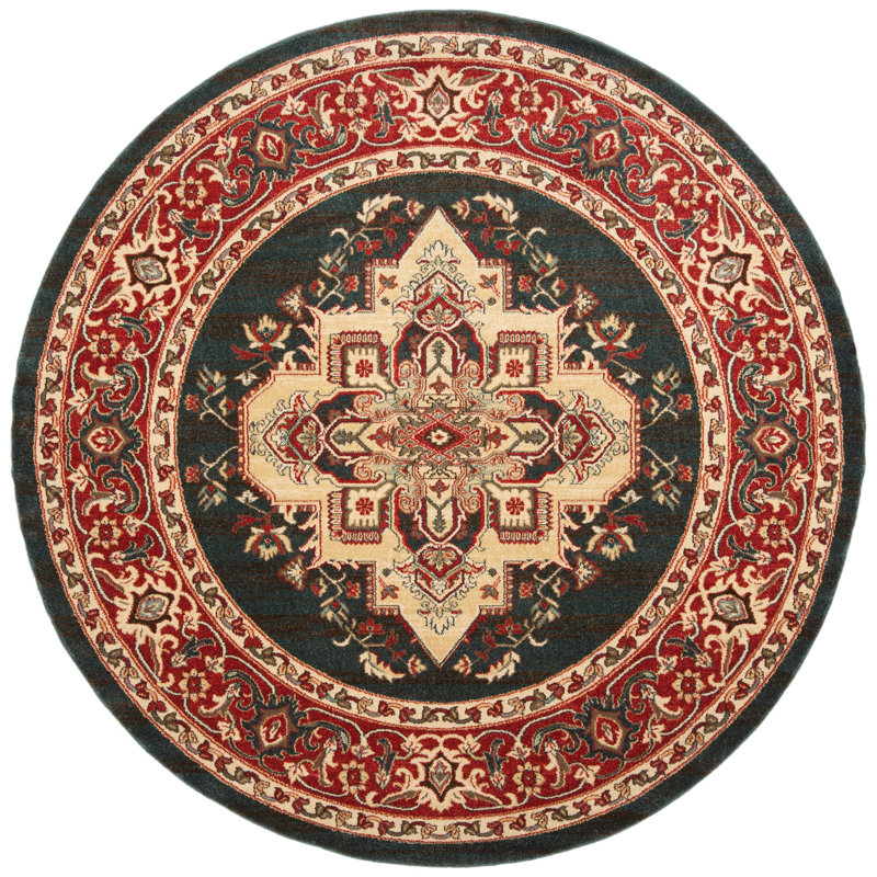 Tapis performance oriental Pennypacker, Rond 6 pi 7 po