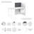 Bush Business Furniture Hustle Office Cubicle Desk With Storage-111136240-111136243