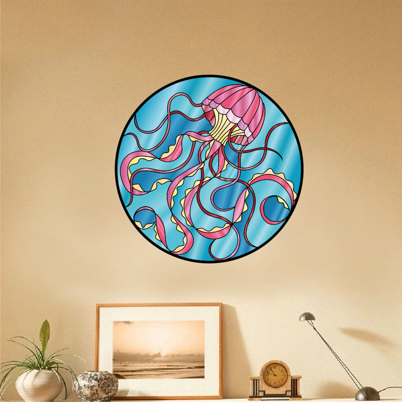 Non-Wall Damaging Wall Decal, 10" H x 10" W