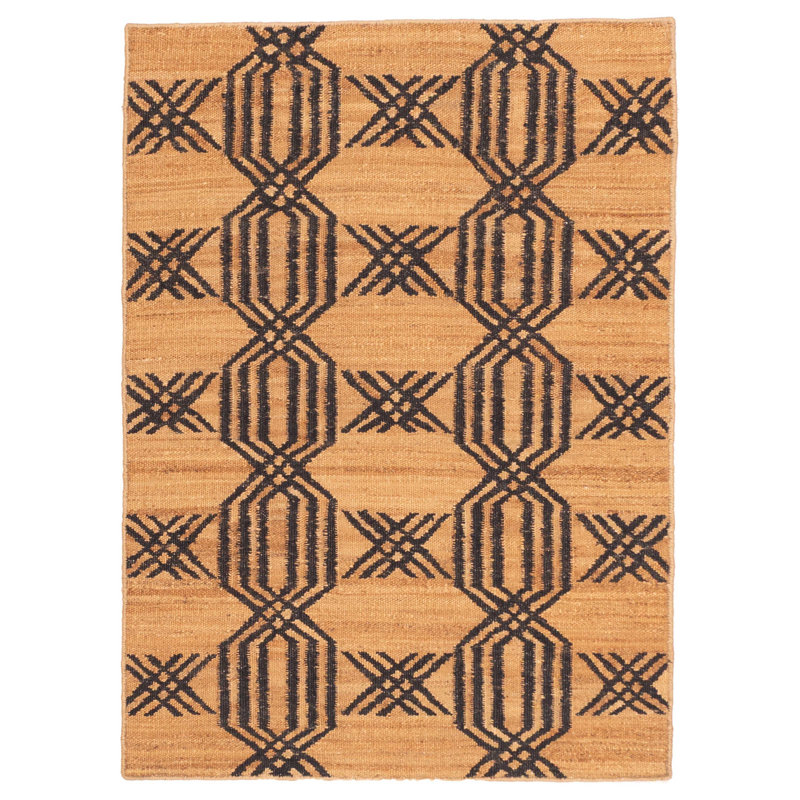 Palas Denizli Brown Kilim 4'3" x 5'11"