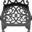 (Coussins de couleurs aléatoires) Ensemble de meubles de patio en aluminium coulé avec coussins-1141184290