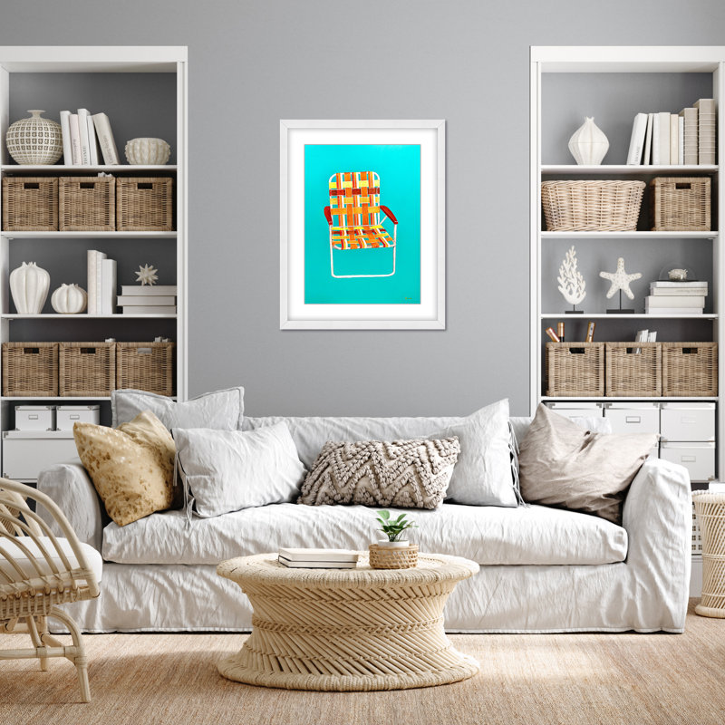 Pop Art & Retro Summer Seat, 20" H x 16" W