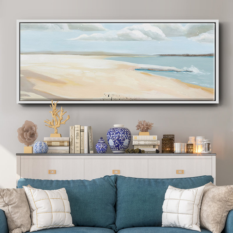 Sandy Getaway II- Framed Canvas