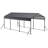 Metal Carport 15 x 10 FT with Reinforced Frame, Windproof Ground Anchors-123403132