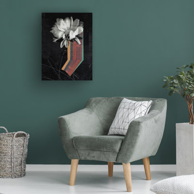 Winston Porter Lindsey Newman Space Dahlia I Canvas Wall Art WAG37600
