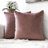 Solid Velvet Reversible Pillow Cover-2044281029-2044397499