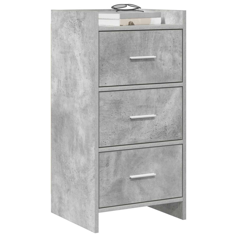 40 cm W Sideboard, Concrete Grey