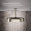 Statement™ 2.5 GPM Round 12 in. Rainhead with Katalyst Air-Induction Technology-293091985-293091987-312589341