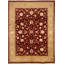 Oriental Area Rug in Rust/Beige